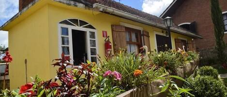 Façade de l’hébergement