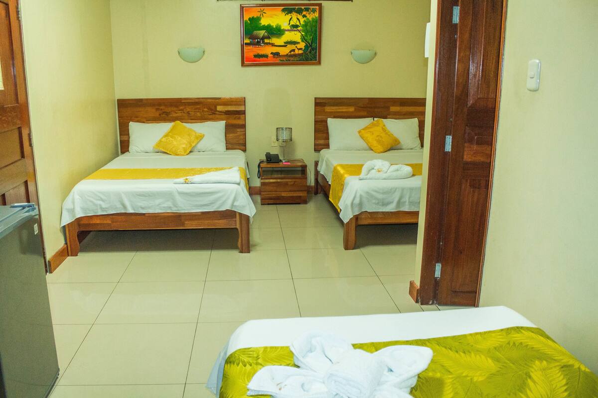 Quadruple Room | Minibar, desk, rollaway beds (surcharge), WiFi (free)