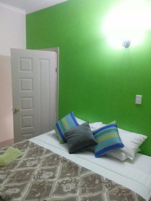 2 bedrooms, premium bedding, desk, iron/ironing board