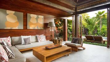 Villa 3 - Three-Bedroom Villa with Private Pool | Living area