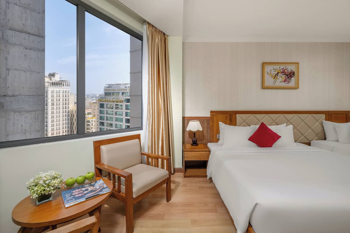 1 habitación, minibar, caja de seguridad en la habitación y escritorio