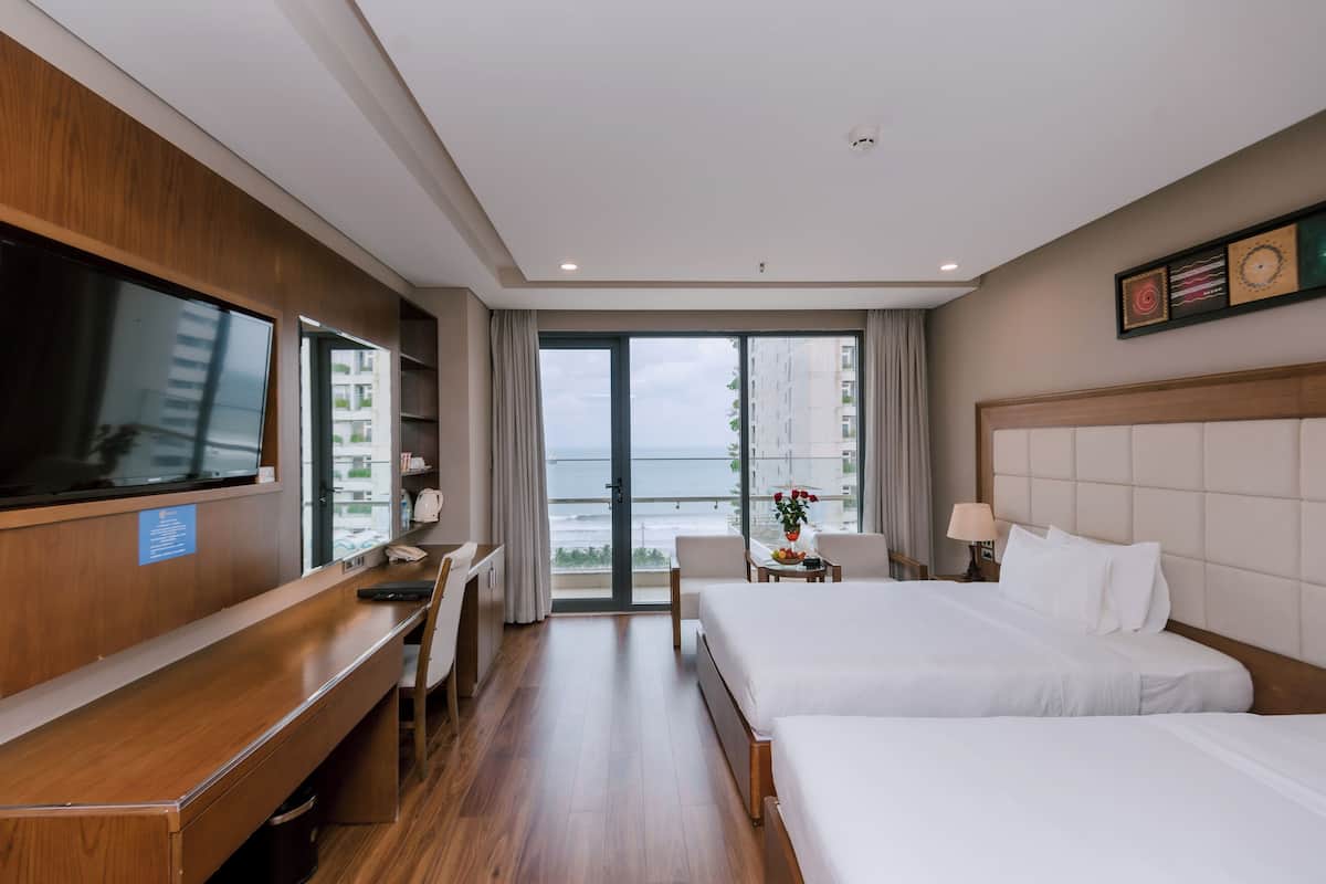 1 Schlafzimmer, hochwertige Bettwaren, Minibar, Zimmersafe