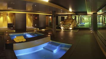 Sauna, Turkish bath/hammam, body treatments, hydrotherapy