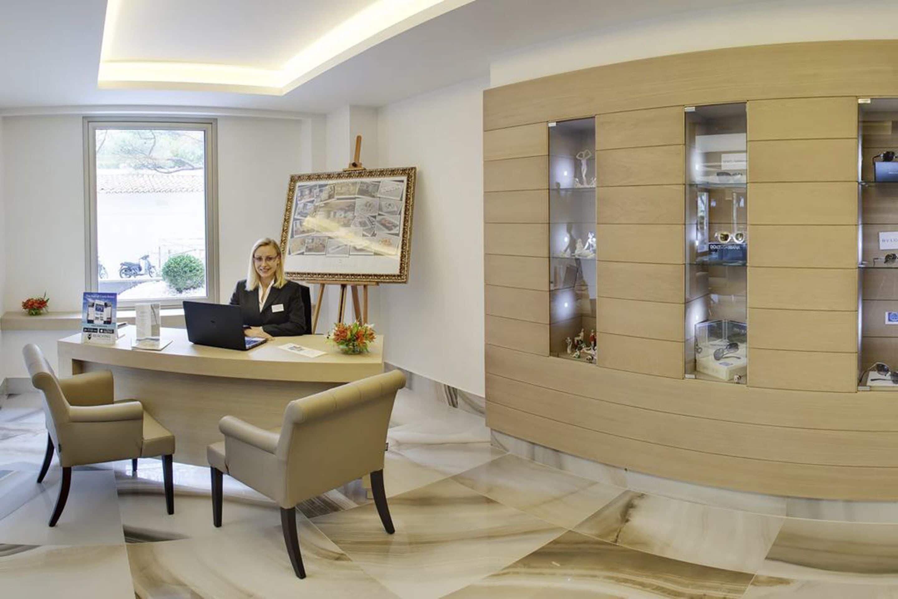 check-in/check-out kiosk