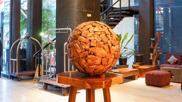 Interior entrance - d'Batoe Boutique Hotel (Bandung)