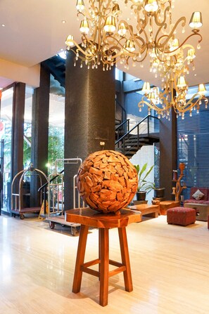 Interior entrance - d'Batoe Boutique Hotel (Bandung)
