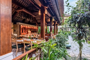 Breakfast, lunch and dinner served  - Radha Phala Resort & Spa (Ubud)