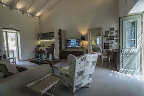 Sala de estar en el lobby