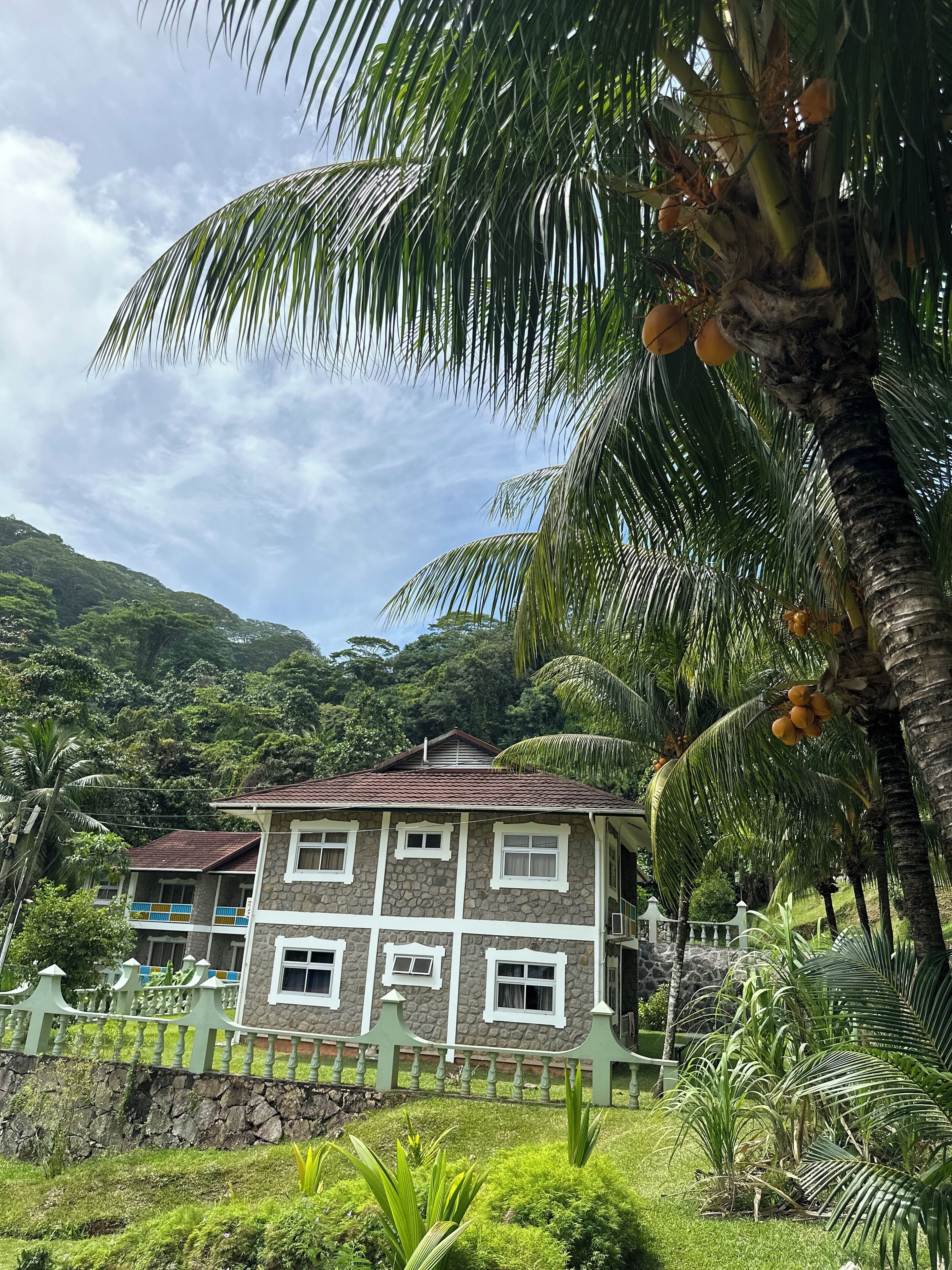 Fachada de la propiedad