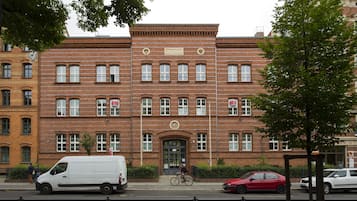Blick von der Unterkunft