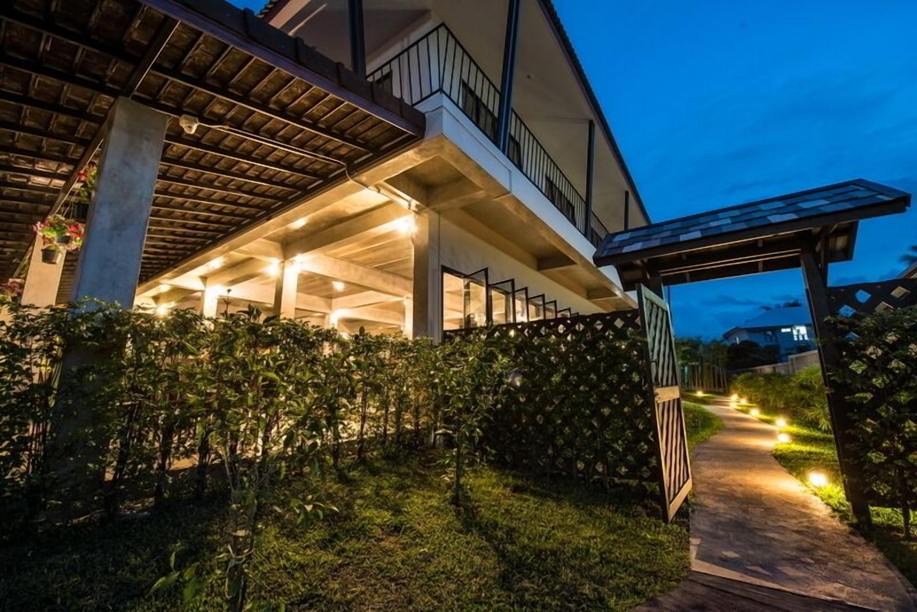 front of property – evening/night