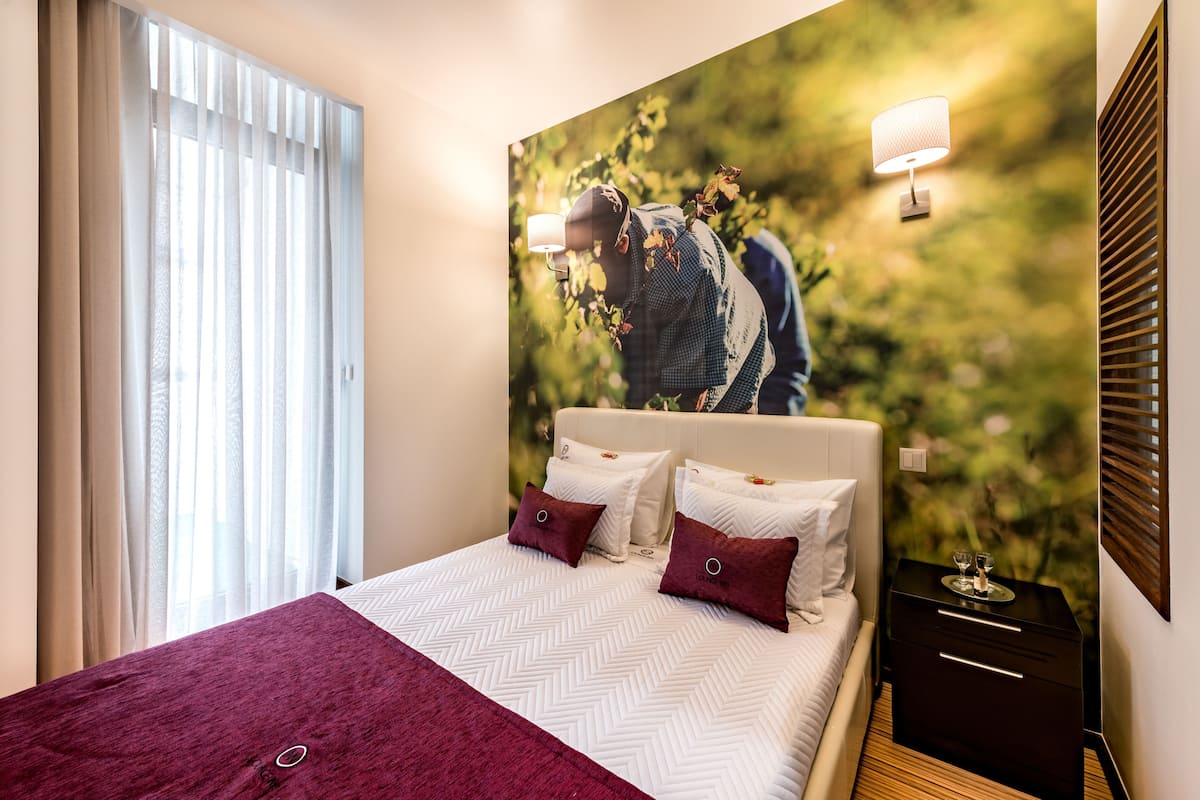 Chambre Double, balcon
