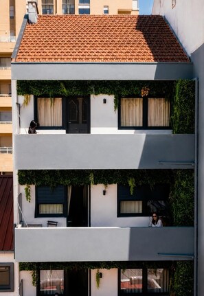 Façade de l’hébergement