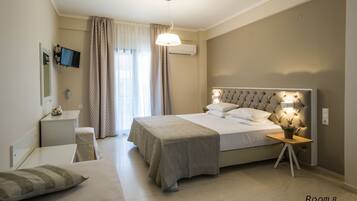 Standard Triple Room, Balcony, Hill View (8) | In-room safe, blackout curtains, soundproofing, iron/ironing board