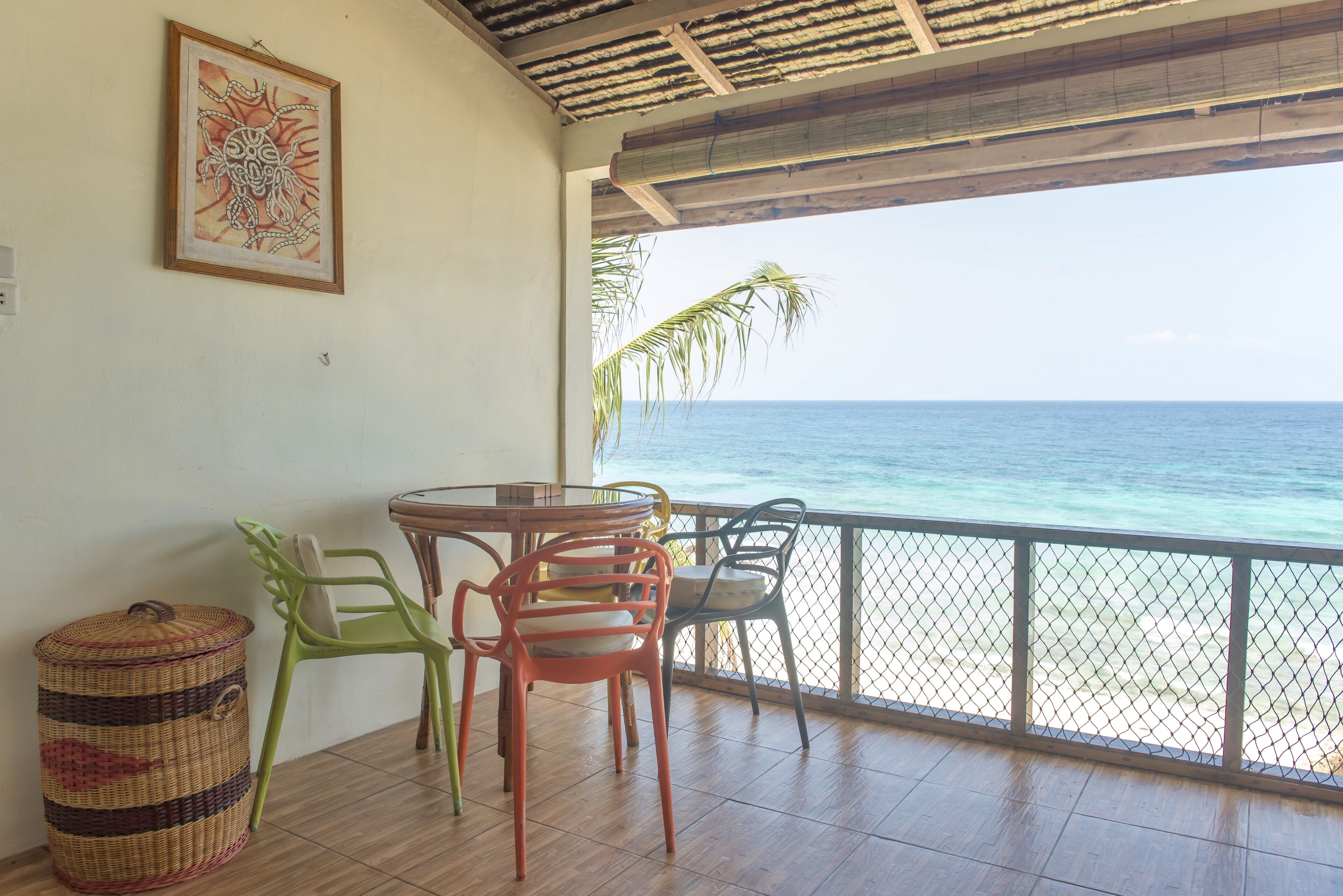 Deluxe appartement | Uitzicht vanaf balkon