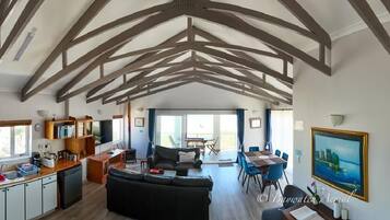 Cobertura superluxo, 1 quarto, vista para o mar | Cozinha privada