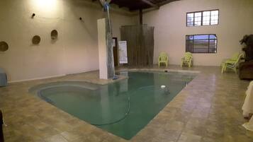 Indoor pool, outdoor pool