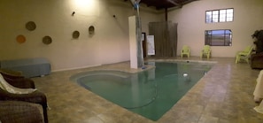 Indoor pool, outdoor pool