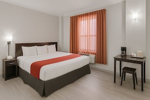 In-room safe, desk, blackout curtains, iron/ironing board