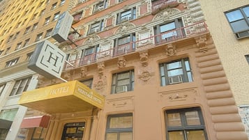 Overnatningsstedets facade