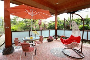 Terrace/patio - Zhen Shan Zhuang B&B (Yuanshan)