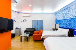 Individuell inredning, skrivbord och gratis wi-fi