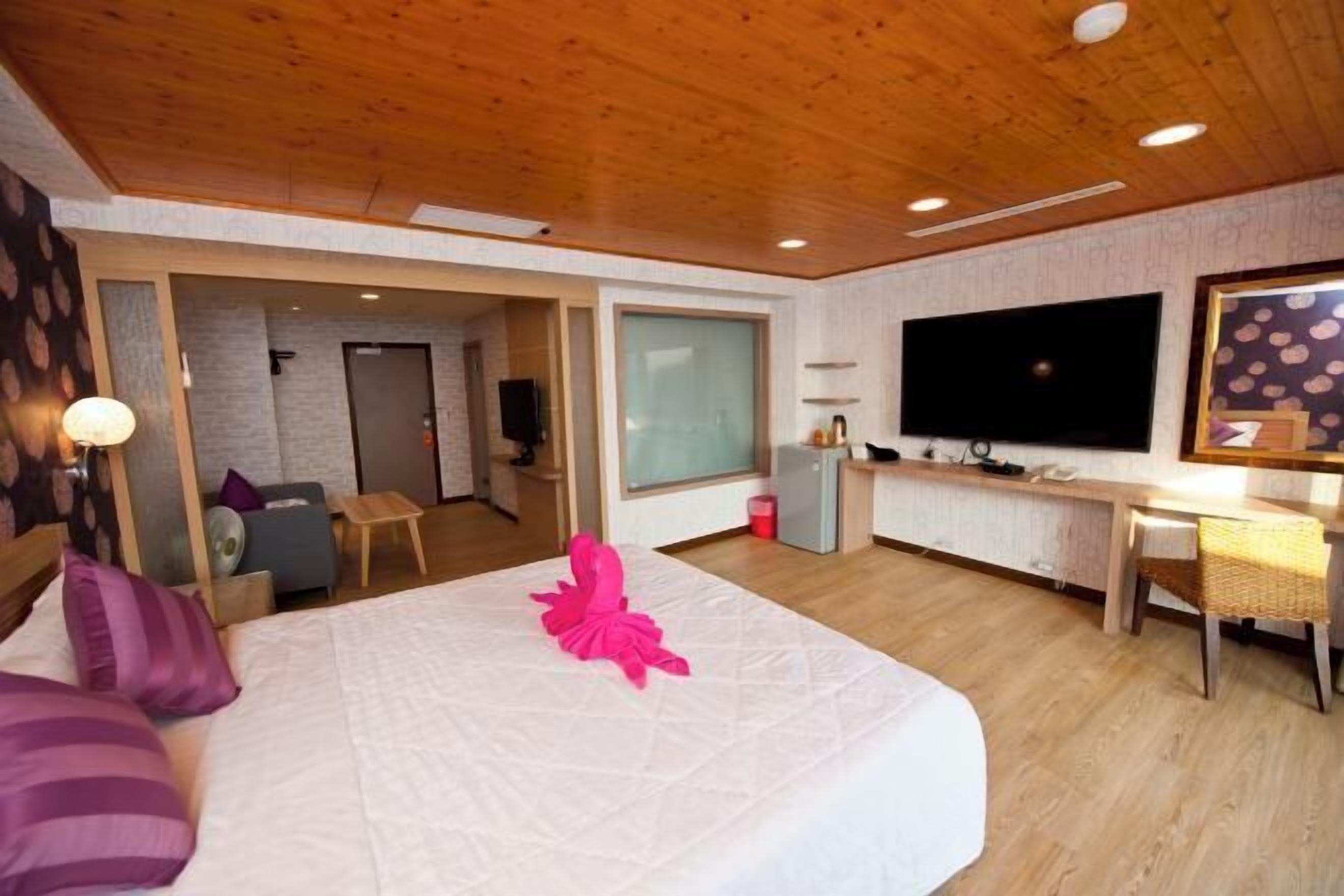 Individually decorated, individually furnished, blackout drapes