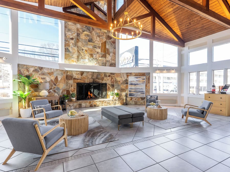 Lobby sitting area