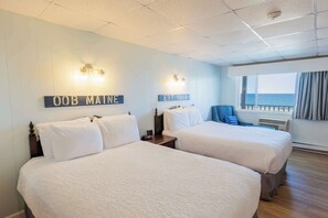 Premier Room, 2 Queen Beds, Non Smoking, Oceanfront | Individually decorated, individually furnished, iron/ironing board - Sea View Inn (Old Orchard Beach)