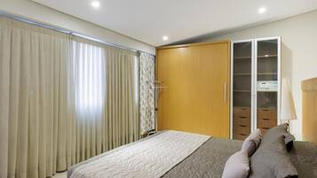 Premium Suite, Hot Tub | Minibar, in-room safe, desk, laptop workspace