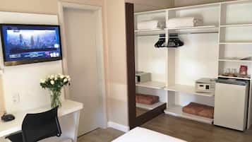 Minibar, in-room safe, individually decorated, desk