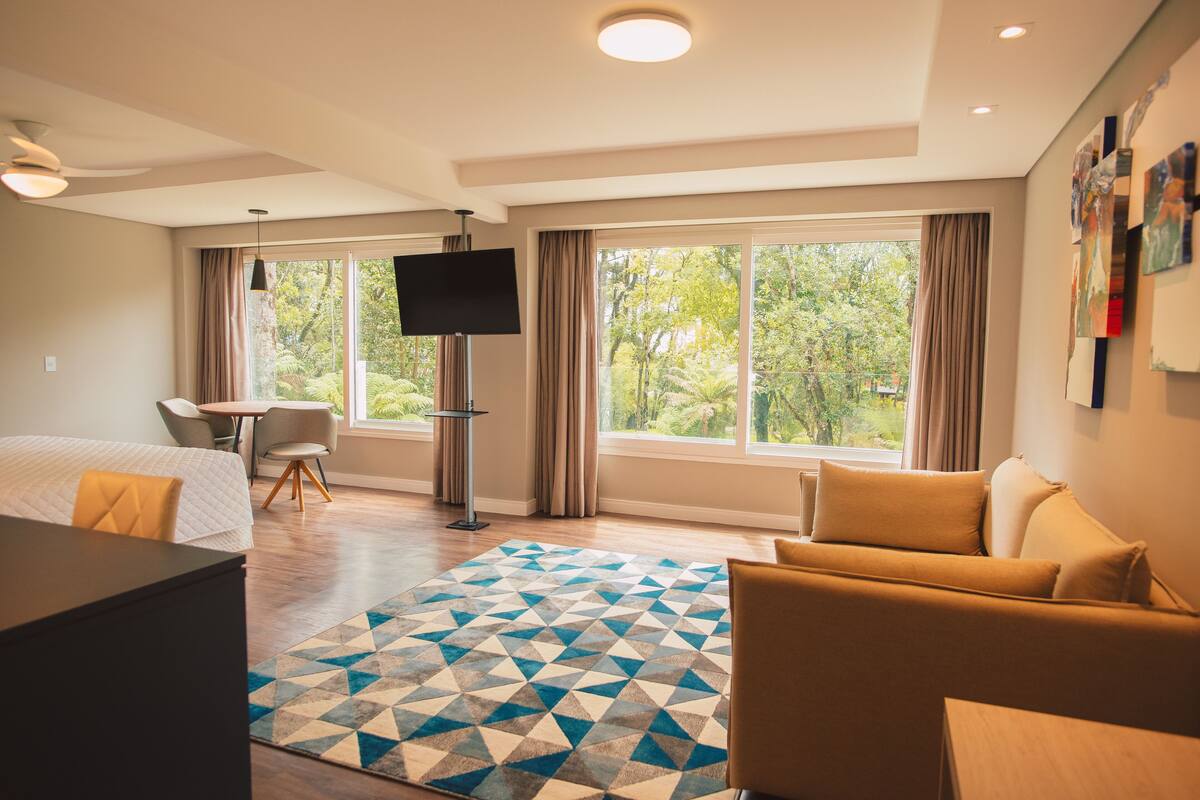 superior studio suite | 1 bedroom, minibar, in-room safe, desk