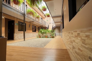 Majoituspaikan julkisivu