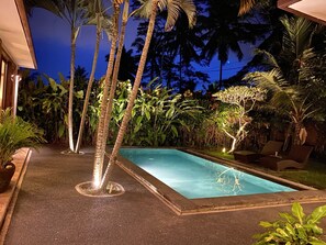 2 Bedroom Private Pool Villa | Pool | Outdoor pool, sun loungers - Dupa Ubud Villa (Ubud)