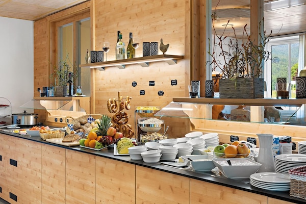 Daily buffet breakfast (EUR 19.95 per person)