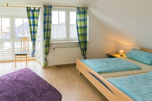 Ferienhaus, 3 Schlafzimmer, Küche | 3 Schlafzimmer, hochwertige Bettwaren, Zustellbetten, kostenloses WLAN