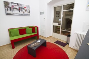 Sala de estar en el lobby