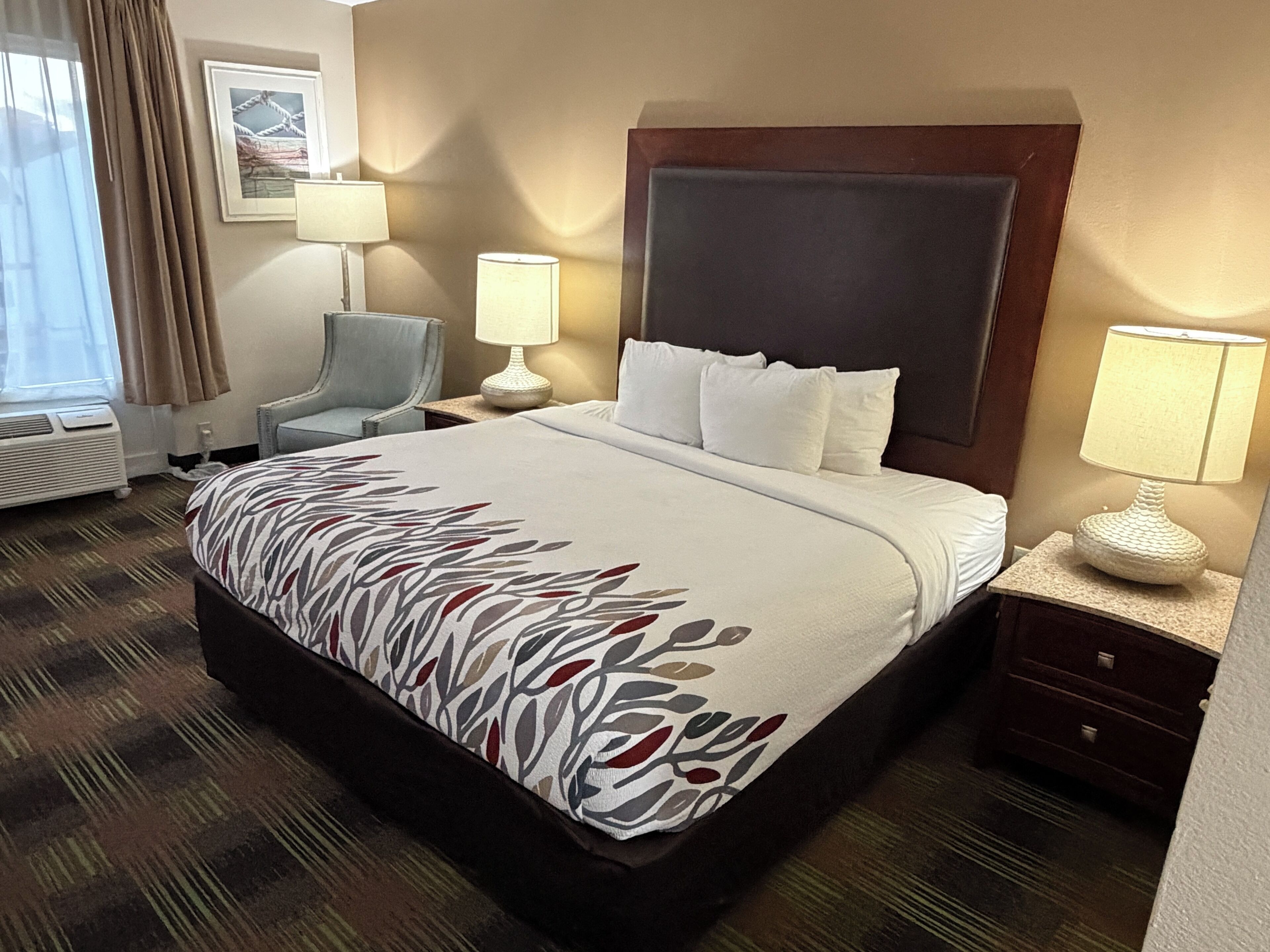 Room, 1 Katil Raja (King), Accessible | Meja, Wi-fi percuma, cadar katil, akses kerusi roda 