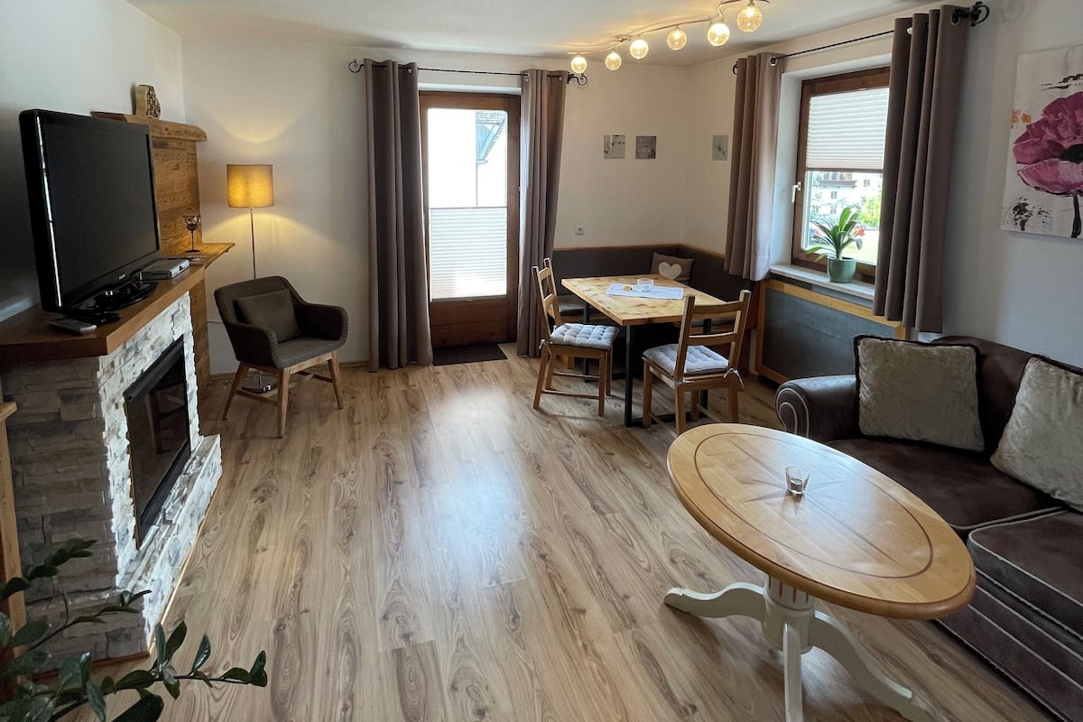 Family Quadruple Room, Balcony, Mountain View | Premium bedding, minibar, desk, soundproofing