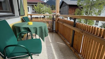Double Room, Balcony, Mountain View | Terrace/patio