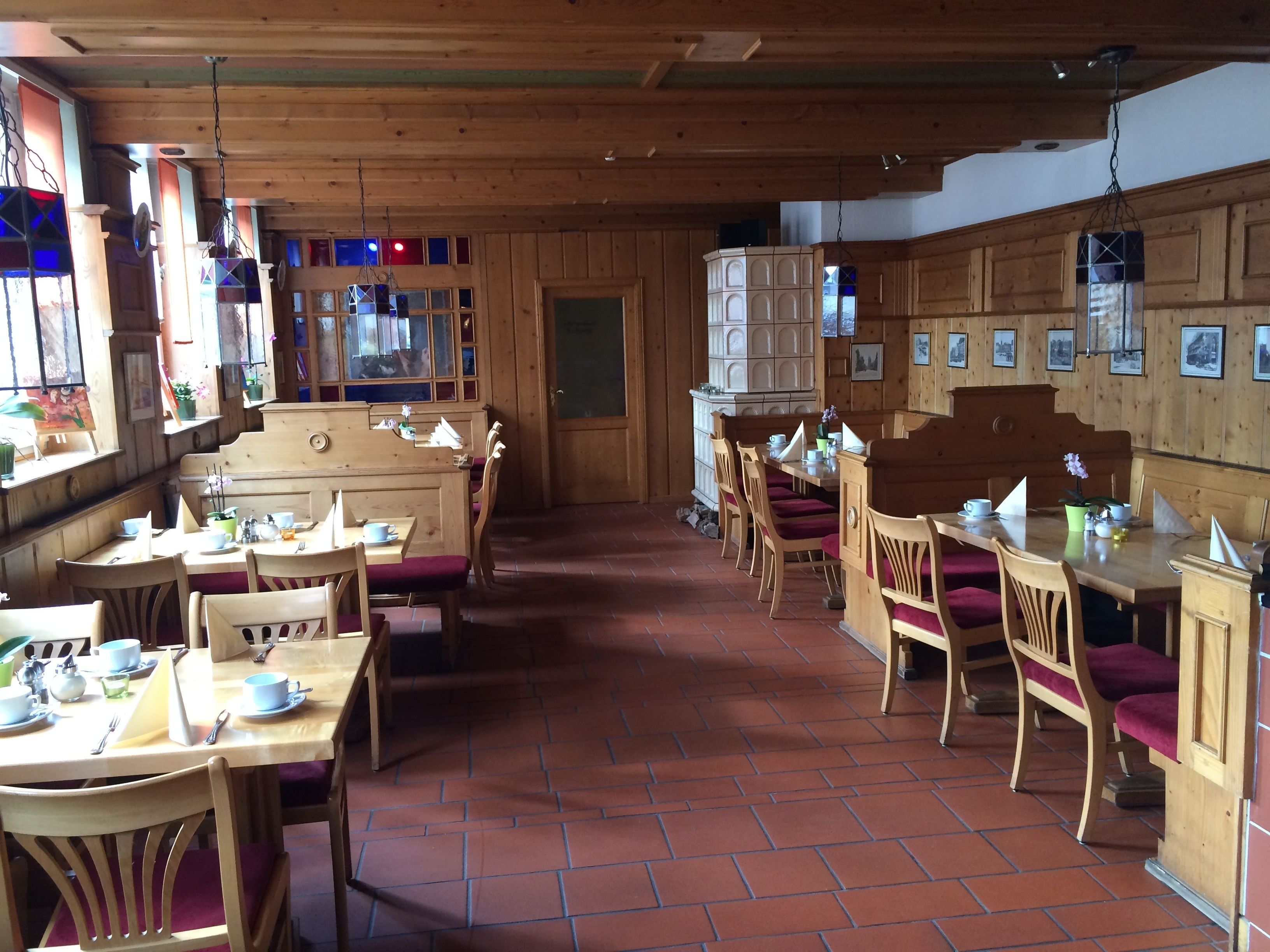 daily buffet breakfast (eur 14 per person)