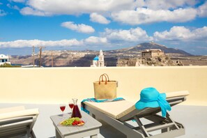 Panoramic-Villa, 1 Schlafzimmer, Whirlpool | Blick auf die Stadt
