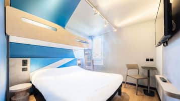 Coffres-forts dans les chambres, bureau, rideaux occultants