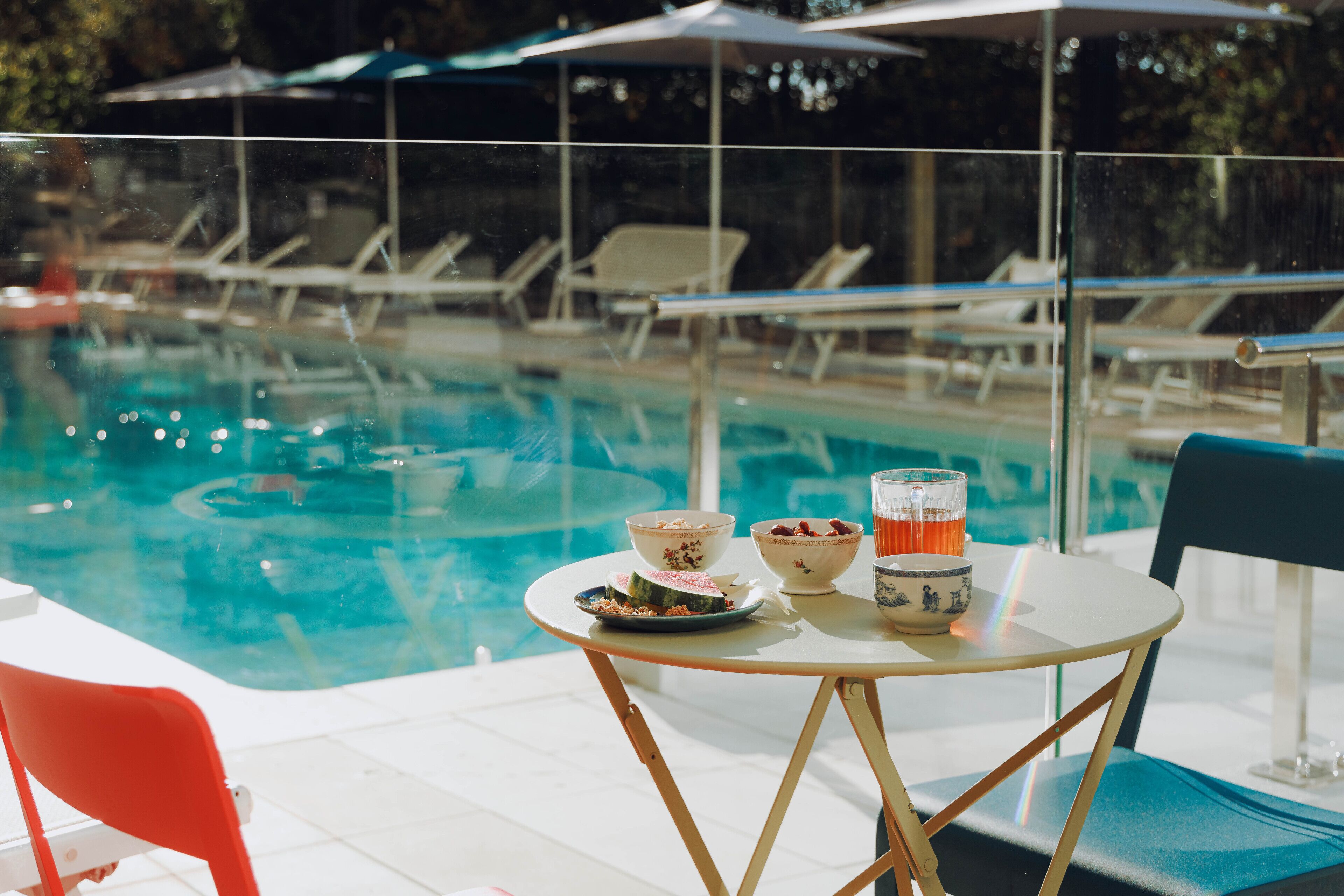 Daily buffet breakfast (EUR 13.50 per person)