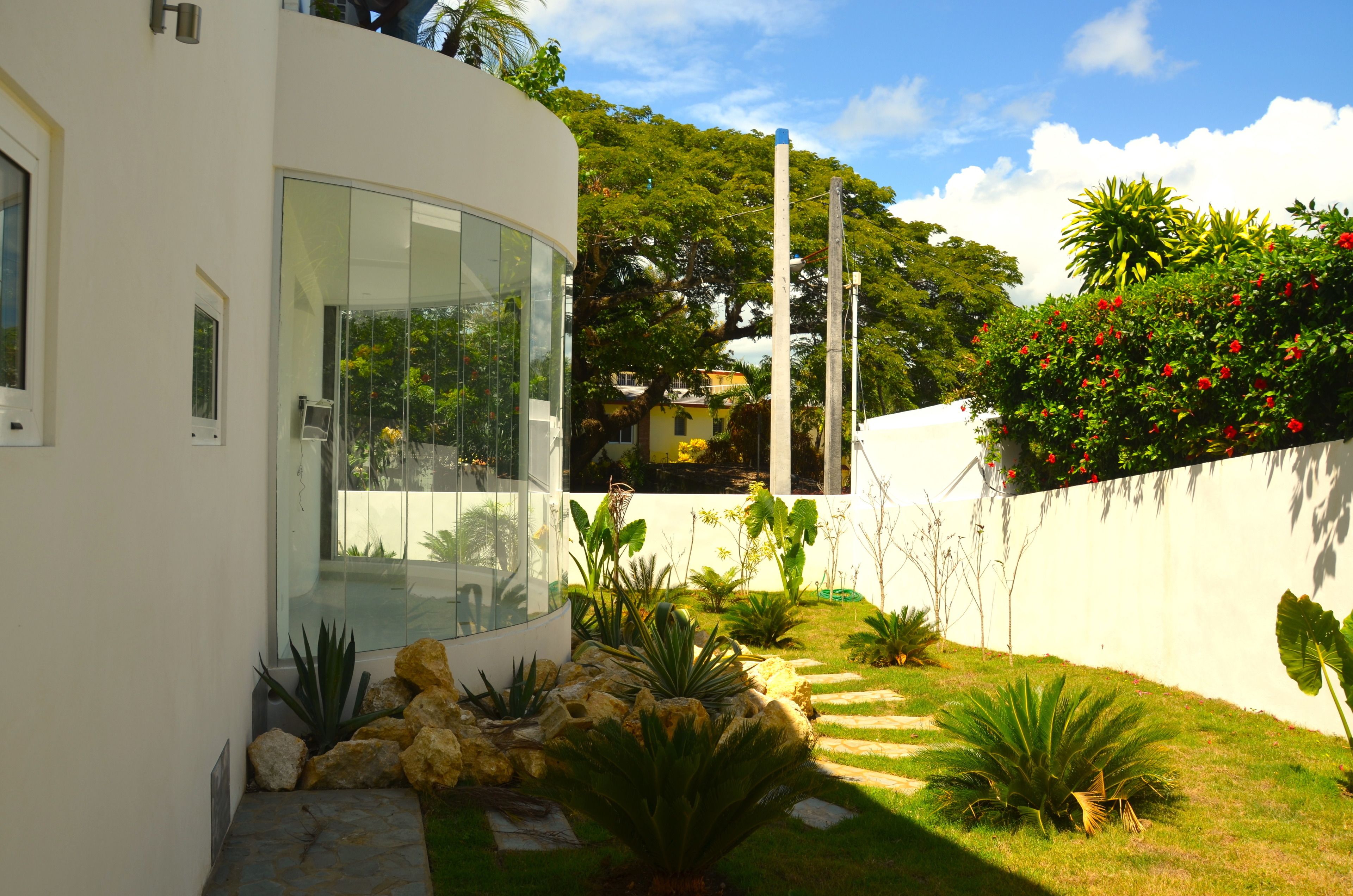 Overnattingsstedets uteområder