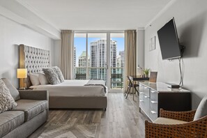 Living area - Private Residences at Hotel Arya by SoFLA Vacations (Miami)