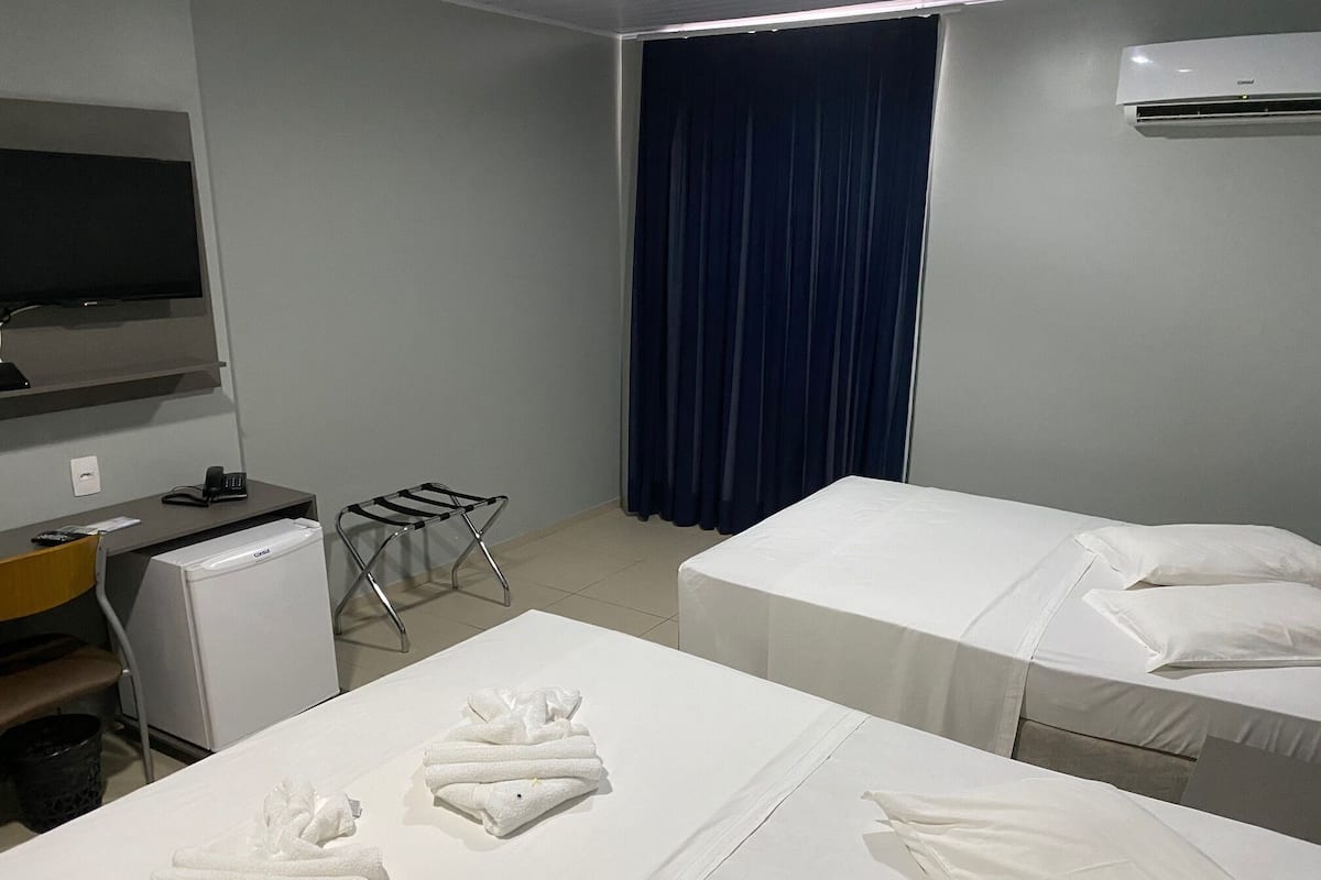 Minibar, in-room safe, desk, blackout curtains