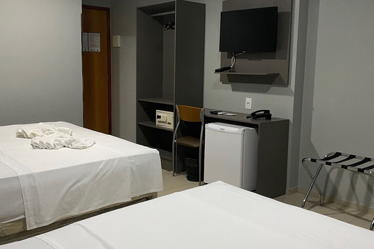 Minibar, in-room safe, desk, blackout curtains