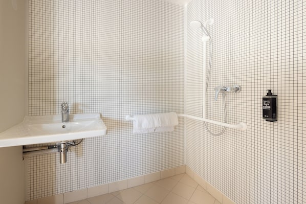 Ducha, artículos de tocador ecológicos, toallas