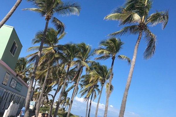 Beach nearby, white sand